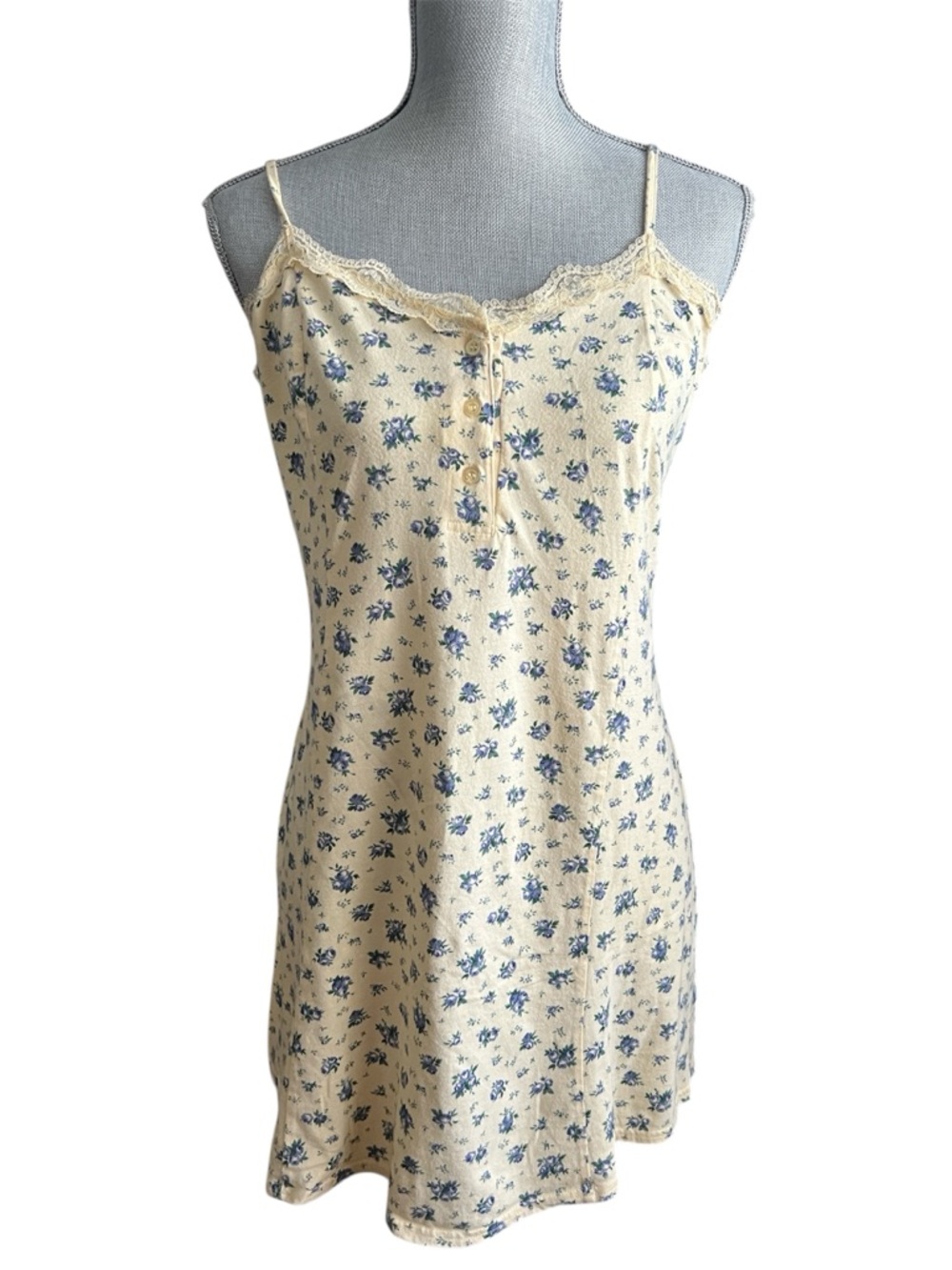 Vintage Victoria’s Secret Cotton Chemise Slip Dress